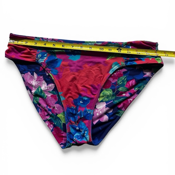 Reversible Tommy Bahama Tropical Floral Bikini - Blue and Pink - Picture 4 of 5